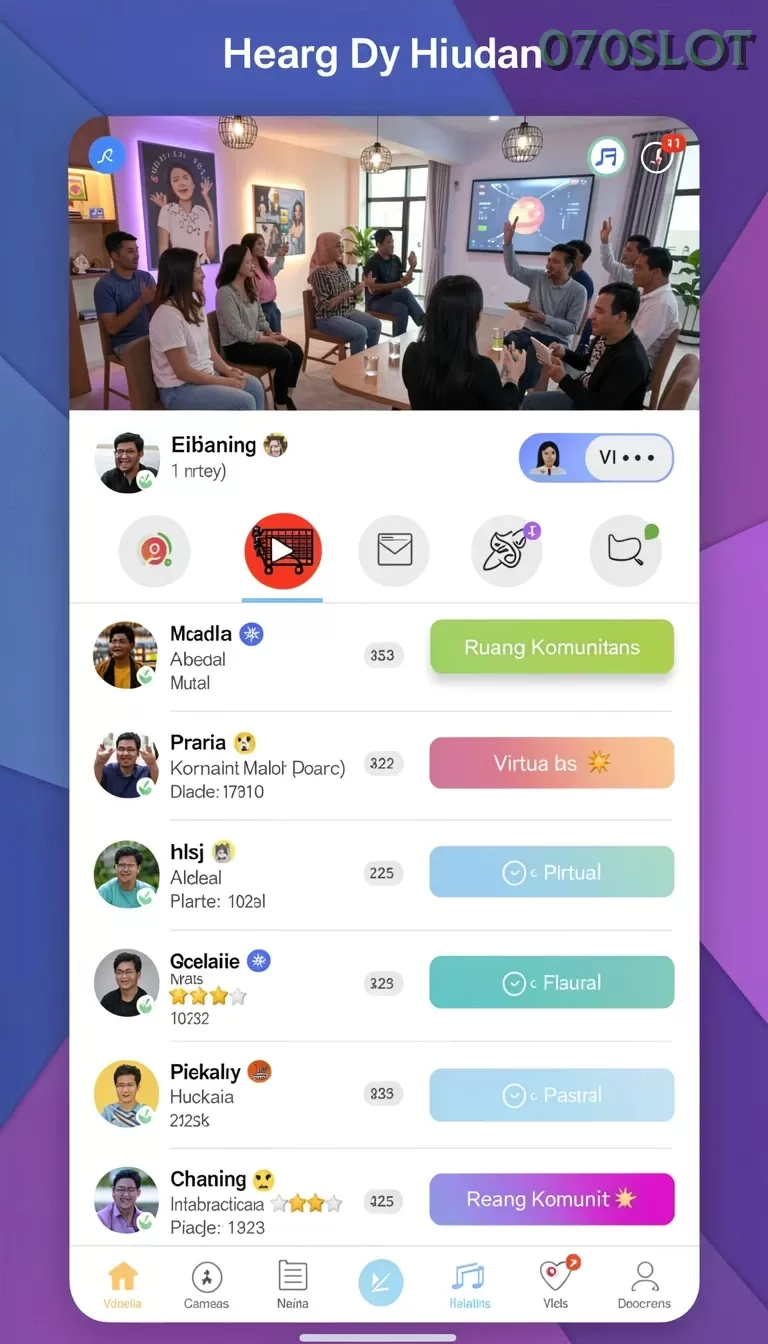 Cuplikan layar EVIP2 — aktivitas