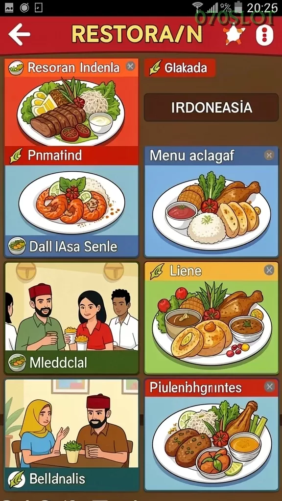 Cuplikan layar 8888 — pengaturan akun